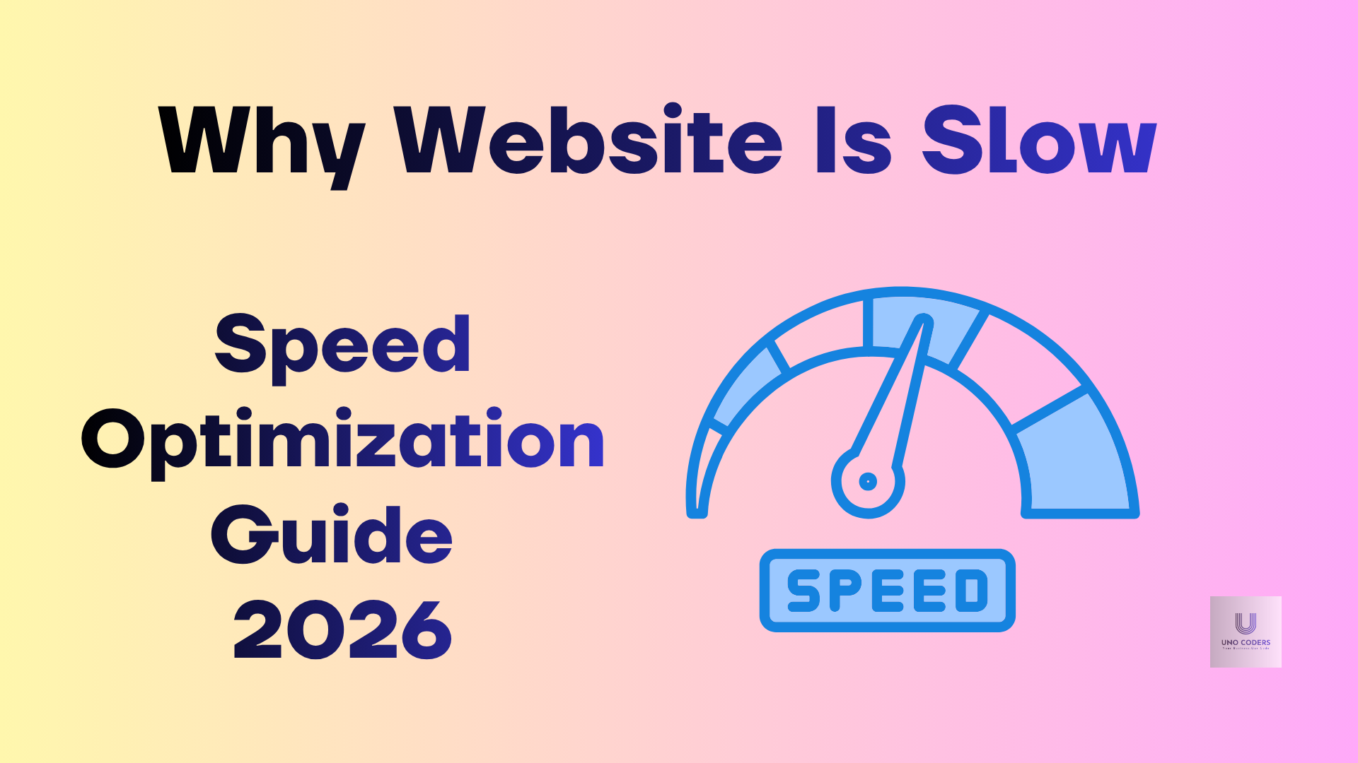 Why Your Website Is Slow (And How to Fix It)